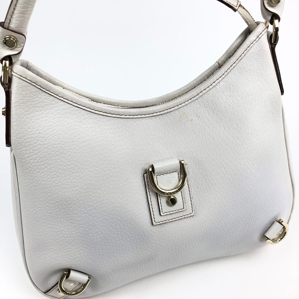 GUCCI LEATHER SHOULDER BAG