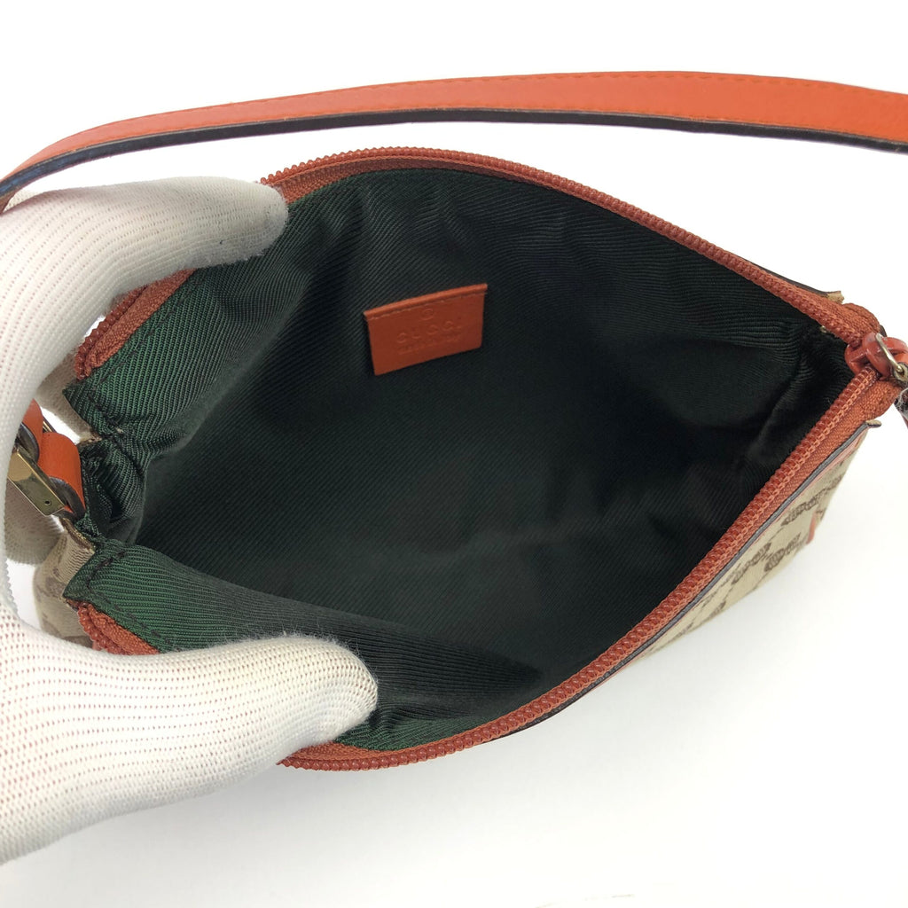 GUCCI MONOGRAM SHOULDER BAG