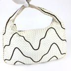 BOTTEGA VENETA INTRECCIATO HOBO BAG WITH CHAIN DETAILING