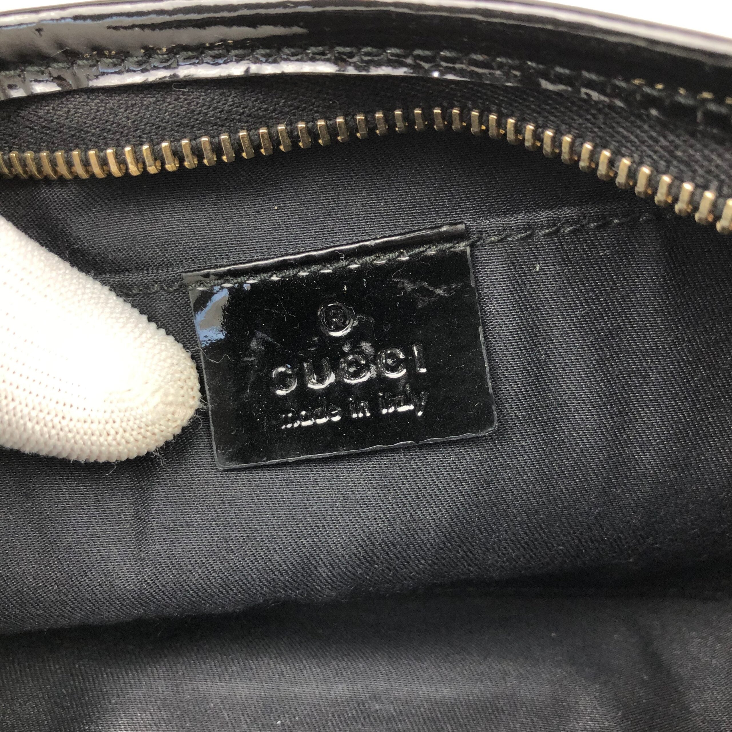 GUCCI MONOGRAM SHOULDER BAG