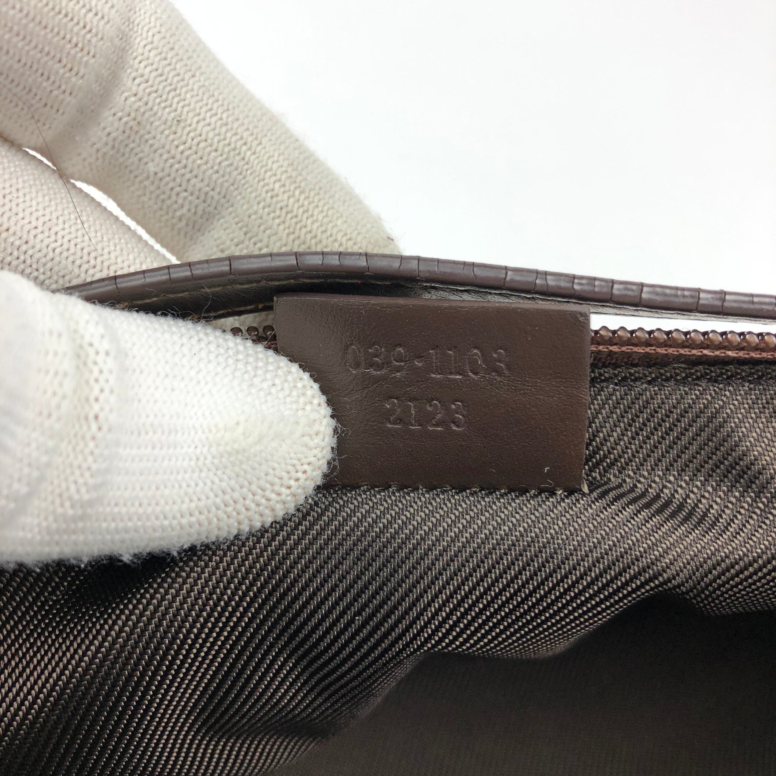 GUCCI MONOGRAM SHOULDER BAG