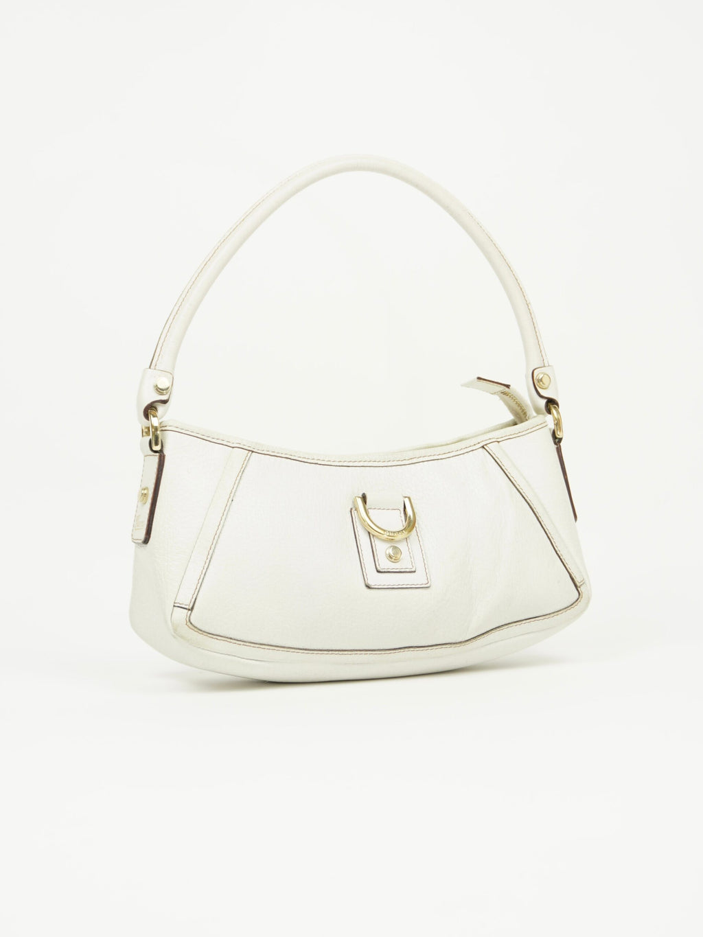 GUCCI LEATHER D RING BAG