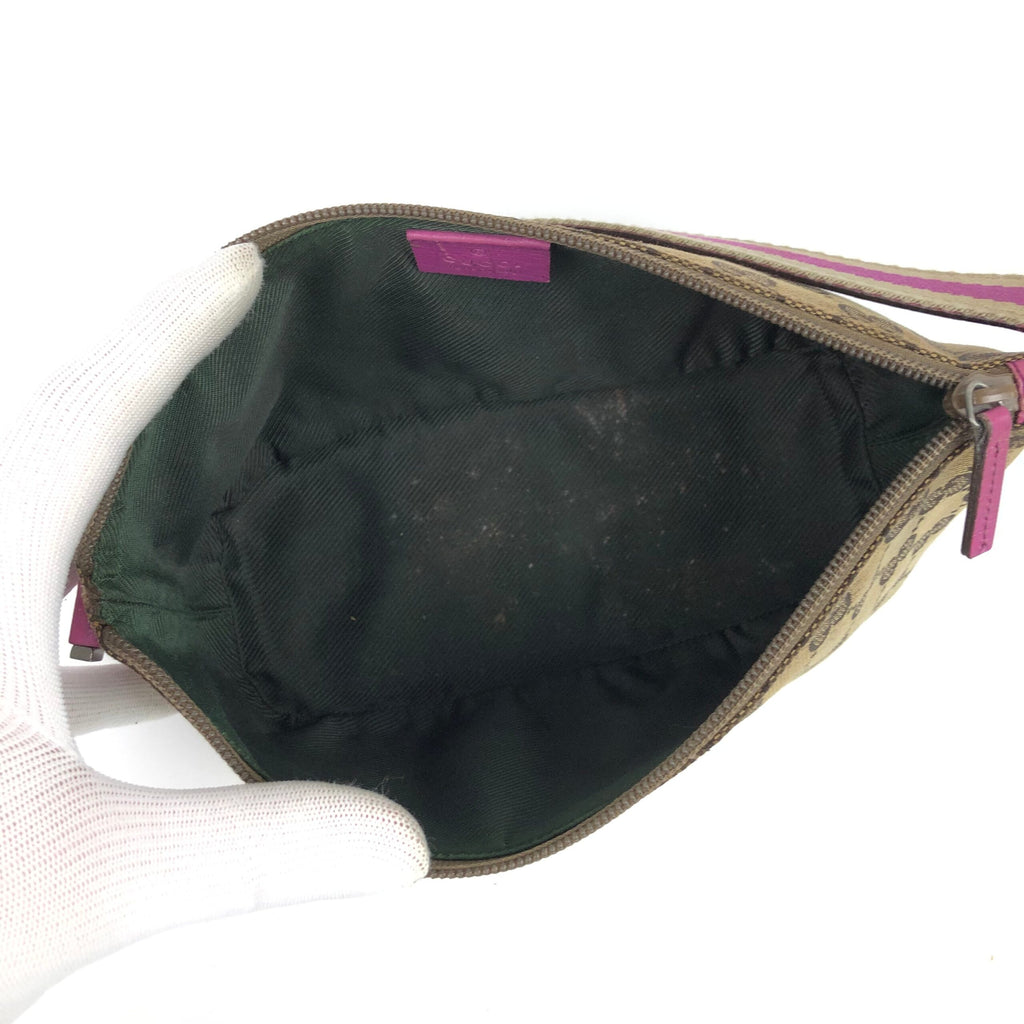 GUCCI MONOGRAM SHOULDER BAG
