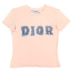 CHRISTIAN DIOR DENIM PRINT T-SHIRT