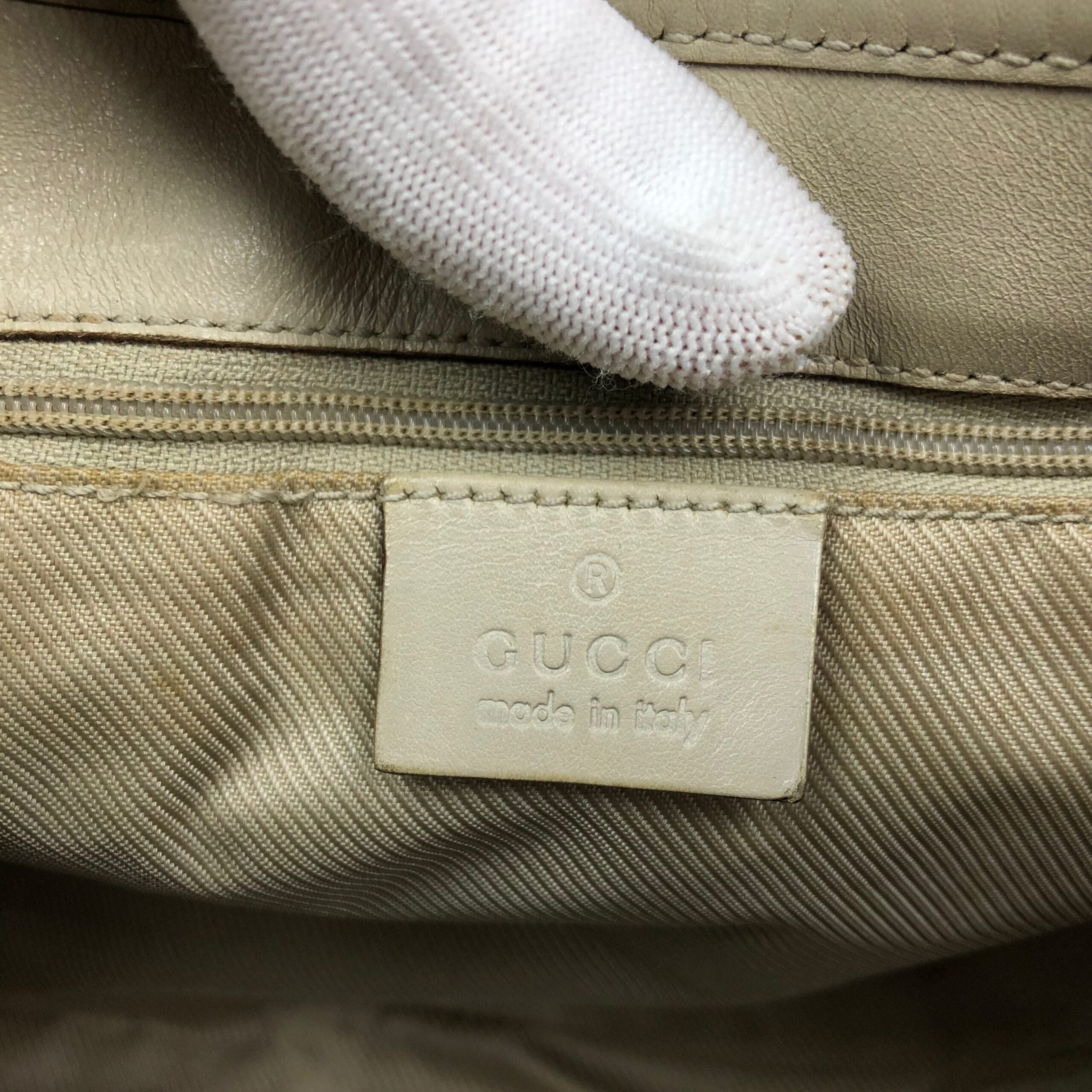 GUCCI MONOGRAM JACKIE SHOULDER BAG