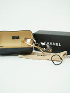 CHANEL RHINESTONE SUNGLASSES