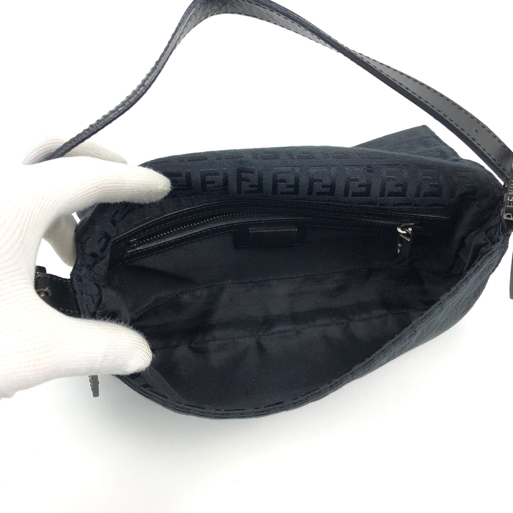 FENDI MONOGRAM BAGUETTE SHOULDER BAG