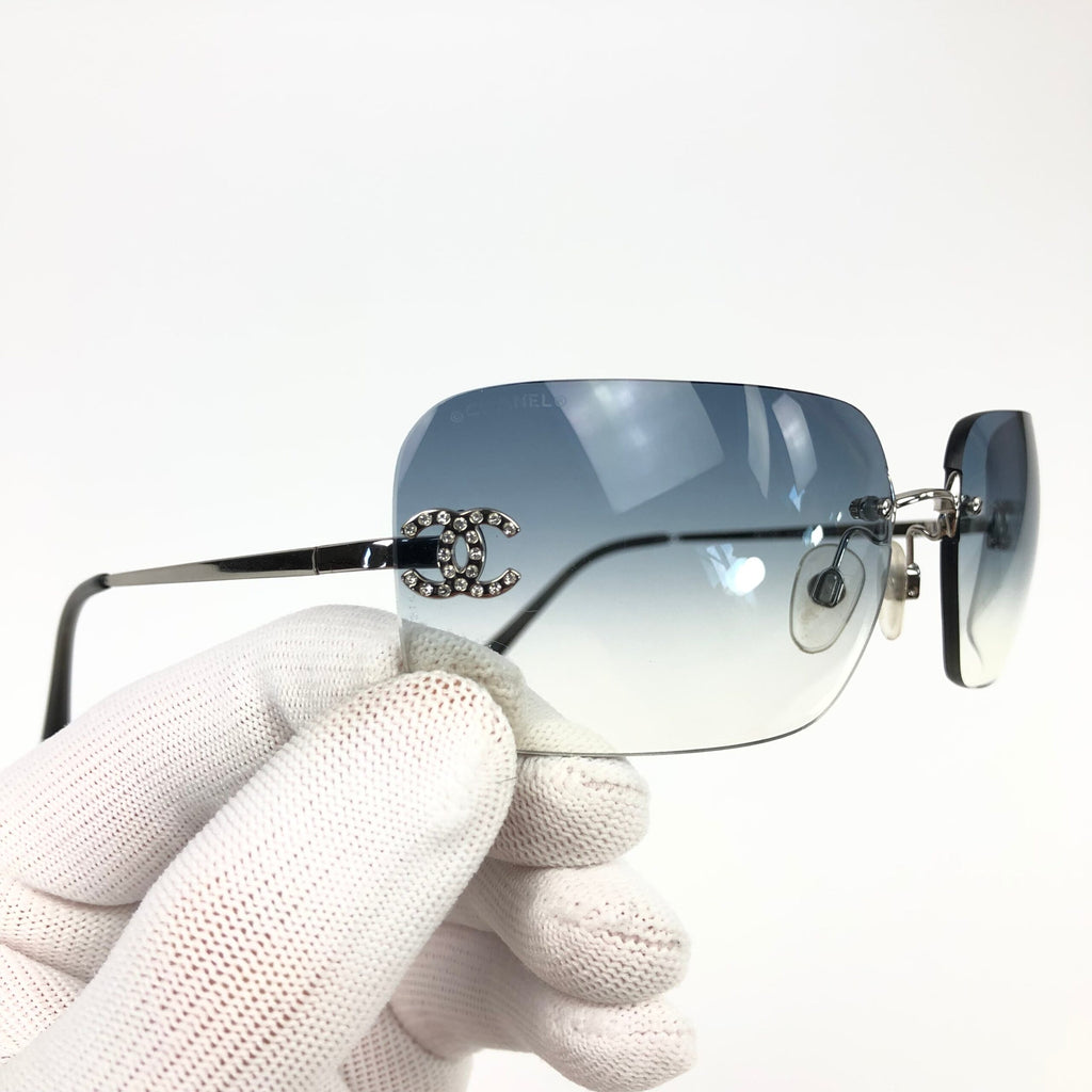 CHANEL RIMLESS SUNGLASSES