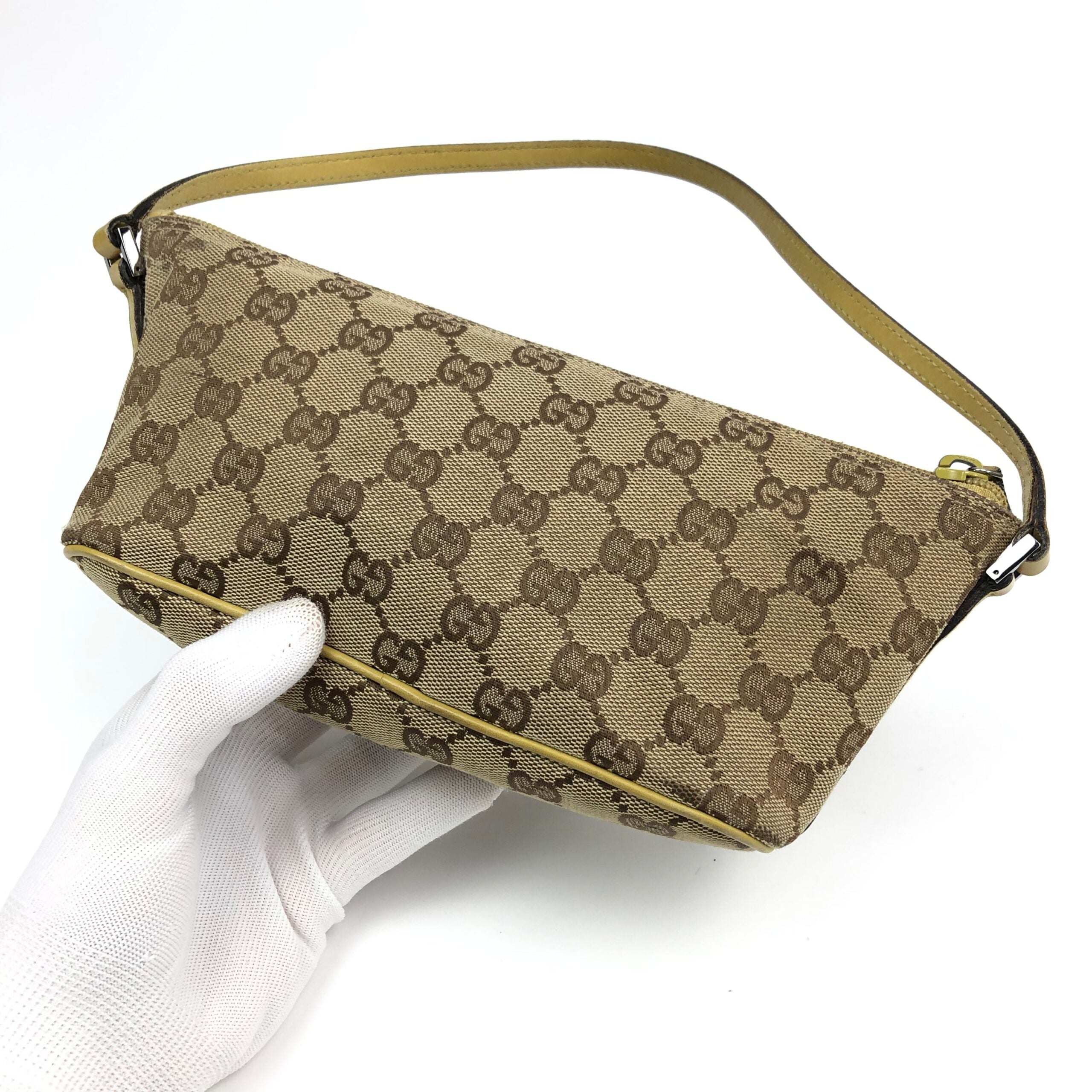 GUCCI MONOGRAM SHOULDER BAG