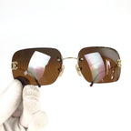 CHANEL RIMLESS SUNGLASSES