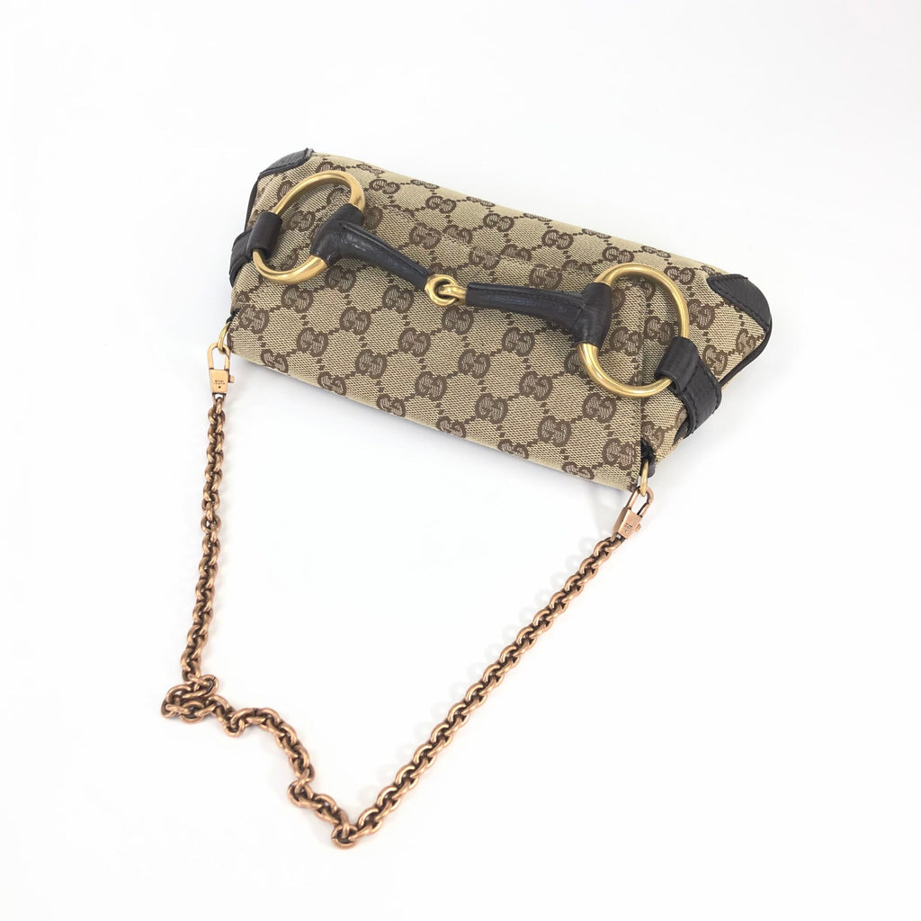 GUCCI TOM FORD HORSEBIT CHAIN SHOULDER BAG