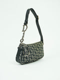 CHRISTIAN DIOR BAG WITH SILVER HARDWARE