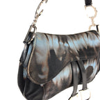 CHRISTIAN DIOR PONY HAIR DOUBLE SADDLE BAG