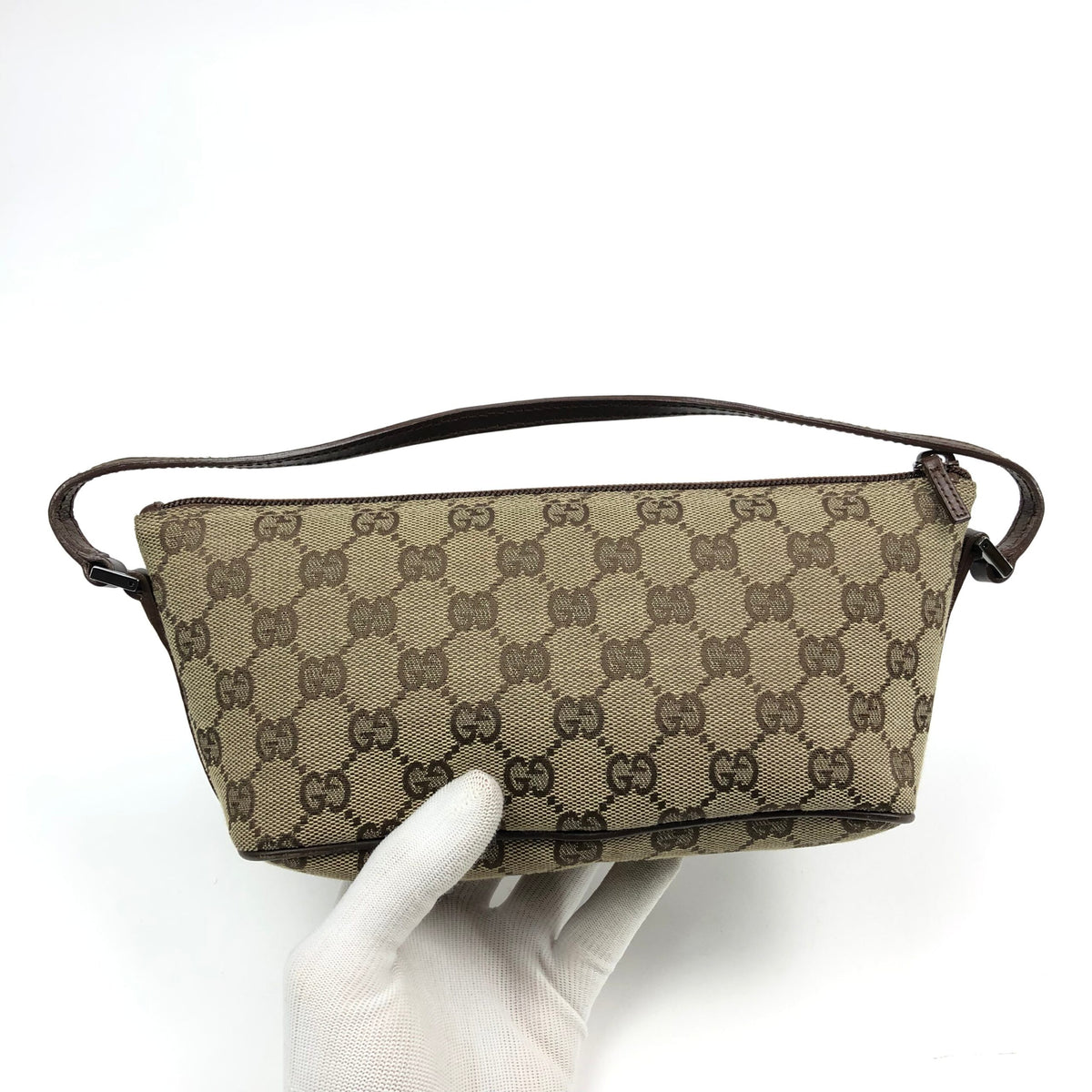 GUCCI MONOGRAM SHOULDER BAG