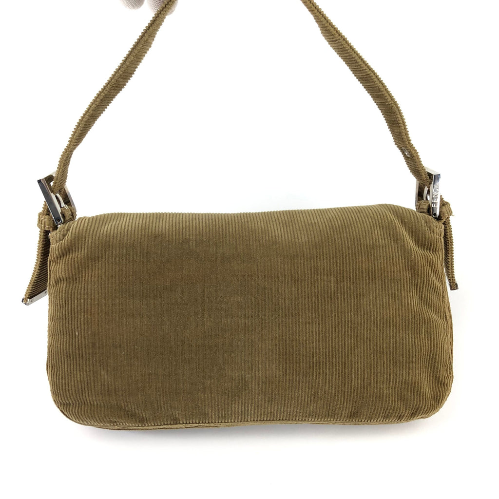 FENDI CORDUROY BAGUETTE BAG