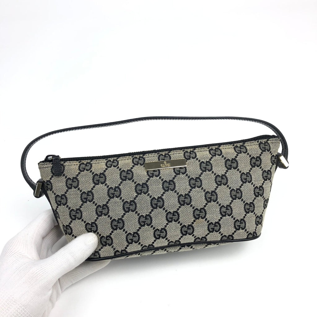 GUCCI MONOGRAM SHOULDER BAG