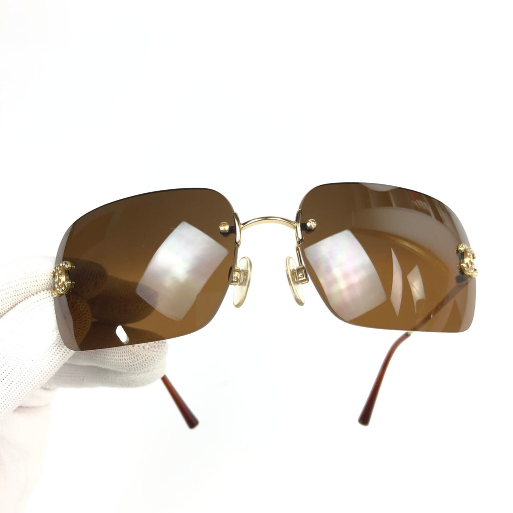 CHANEL RIMLESS SUNGLASSES