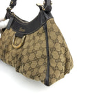 GUCCI ABBEY MONOGRAM SHOULDER BAG