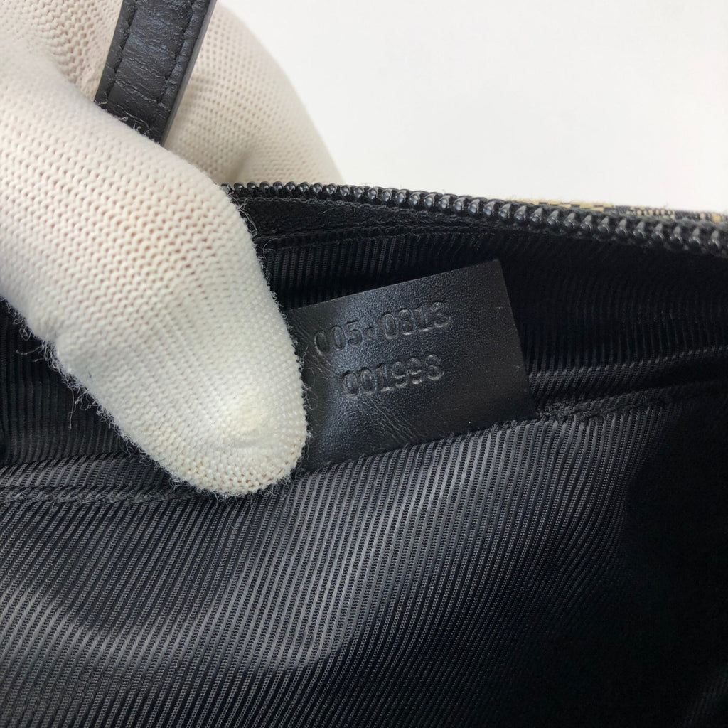 GUCCI MONOGRAM SHOULDER BAG