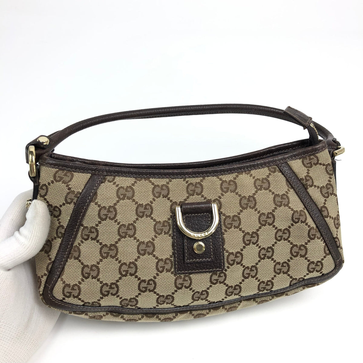 GUCCI MONOGRAM SHOULDER BAG