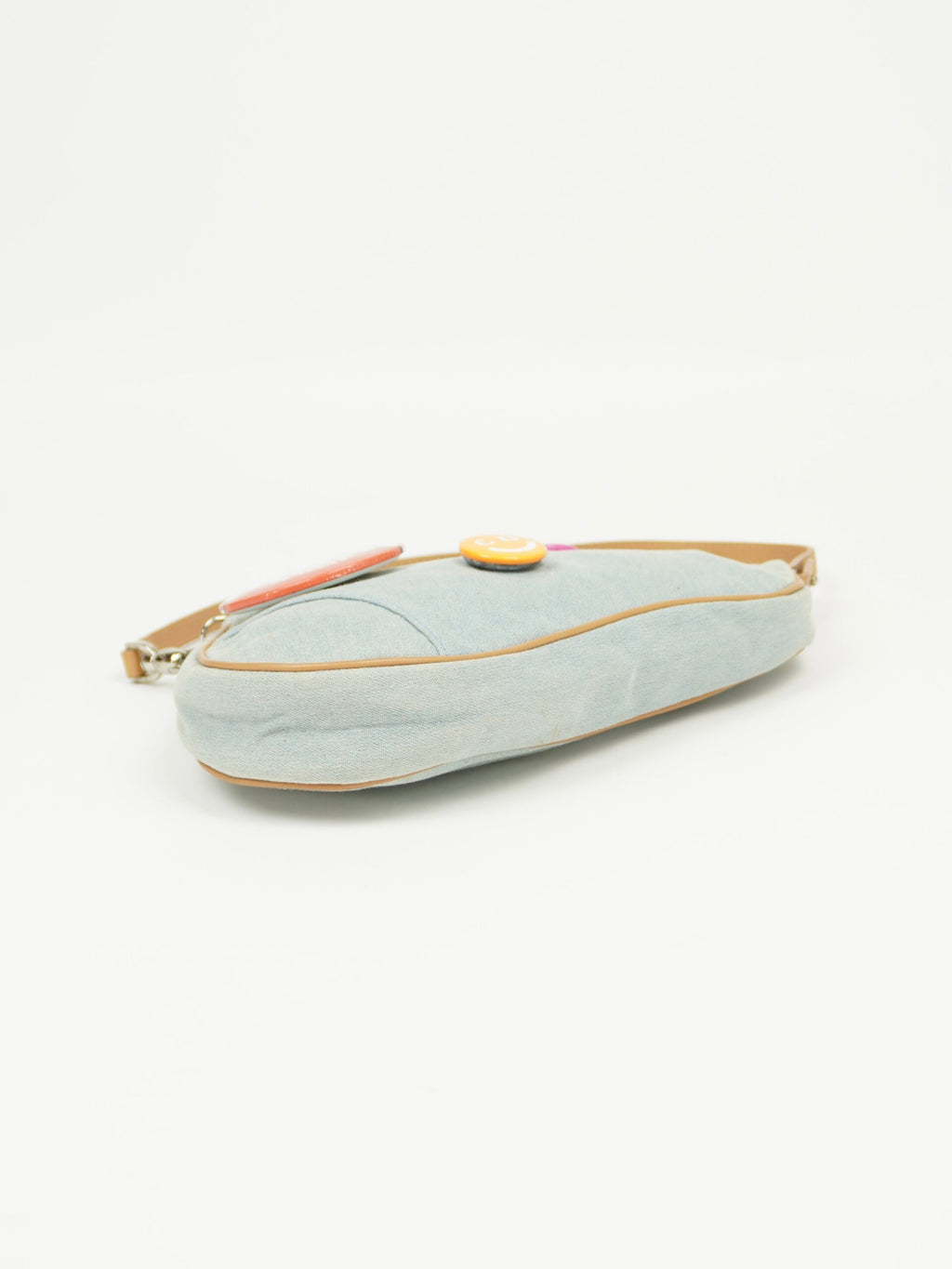 CHRISTIAN DIOR SPEEDWAY DENIM MINI SADDLE