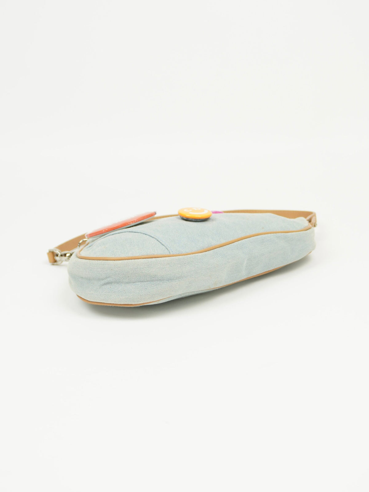 CHRISTIAN DIOR SPEEDWAY DENIM MINI SADDLE