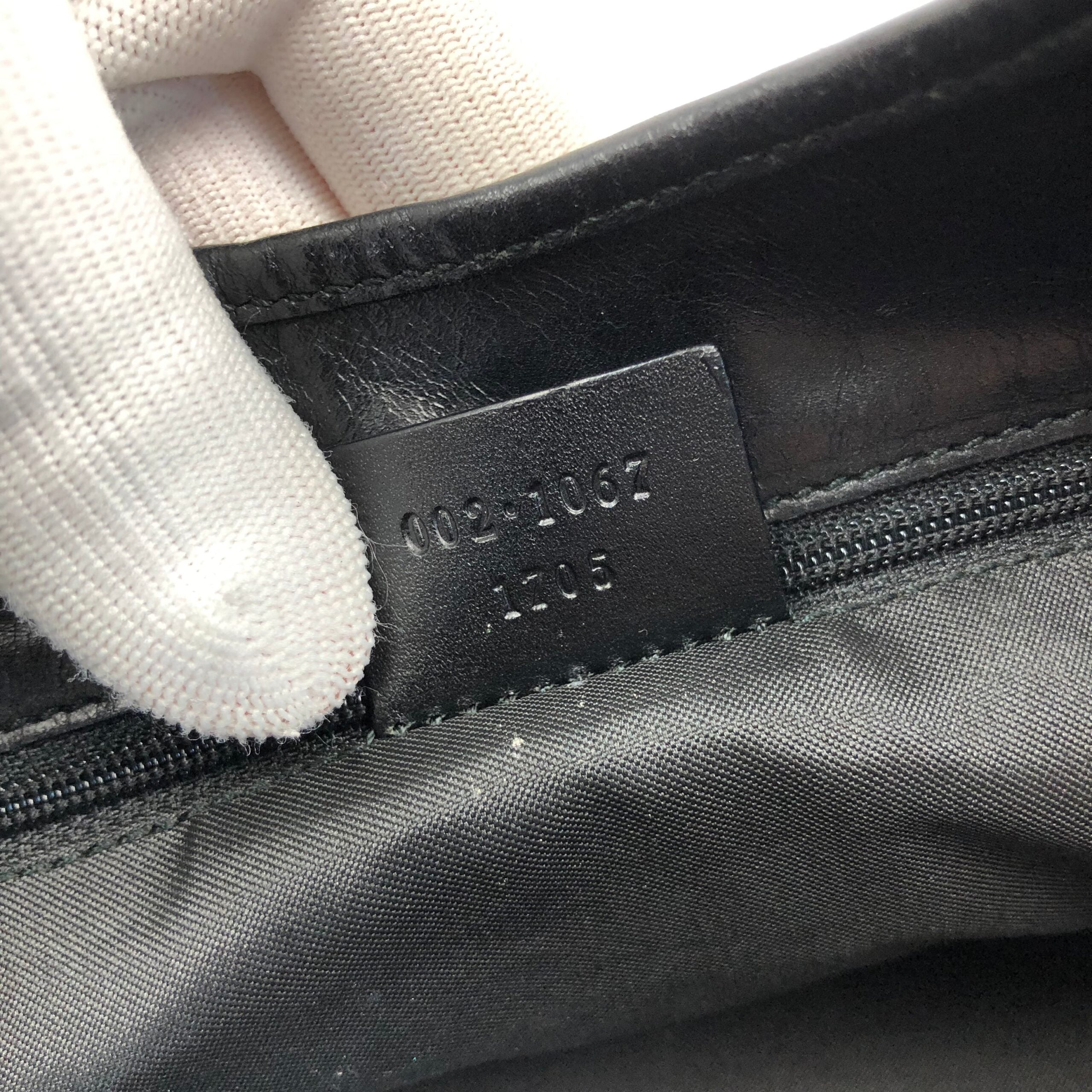 GUCCI MONOGRAM JACKIE SHOULDER BAG