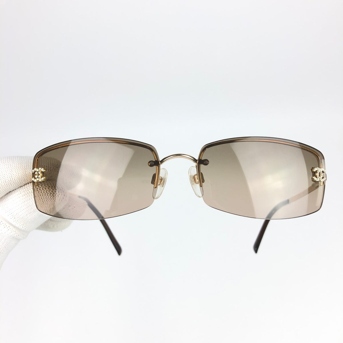 CHANEL RIMLESS SUNGLASSES