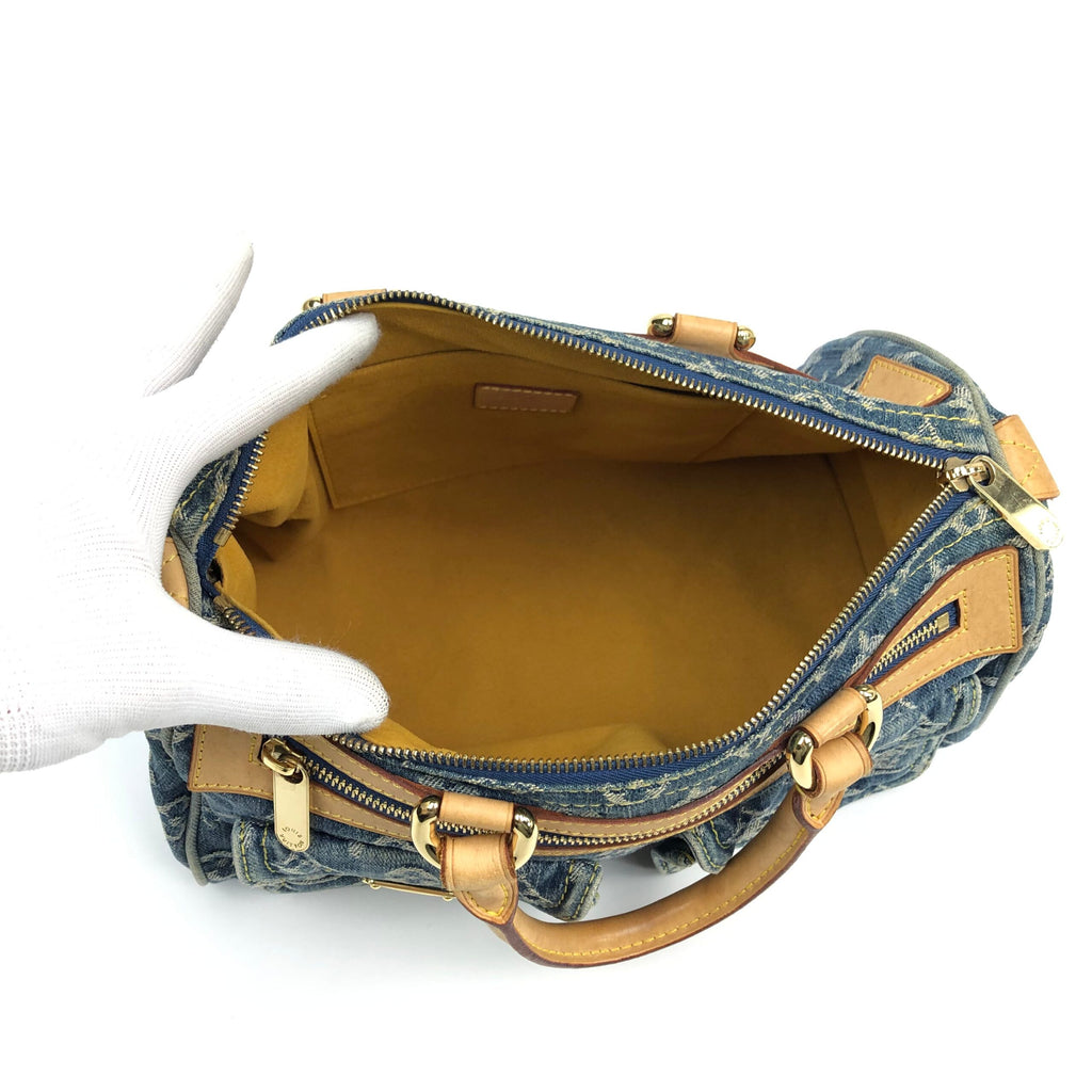 LOUIS VUITTON NEO SPEEDY DENIM BAG