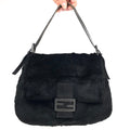 FENDI MINK FUR MAMA BAGUETTE SHOULDER BAG
