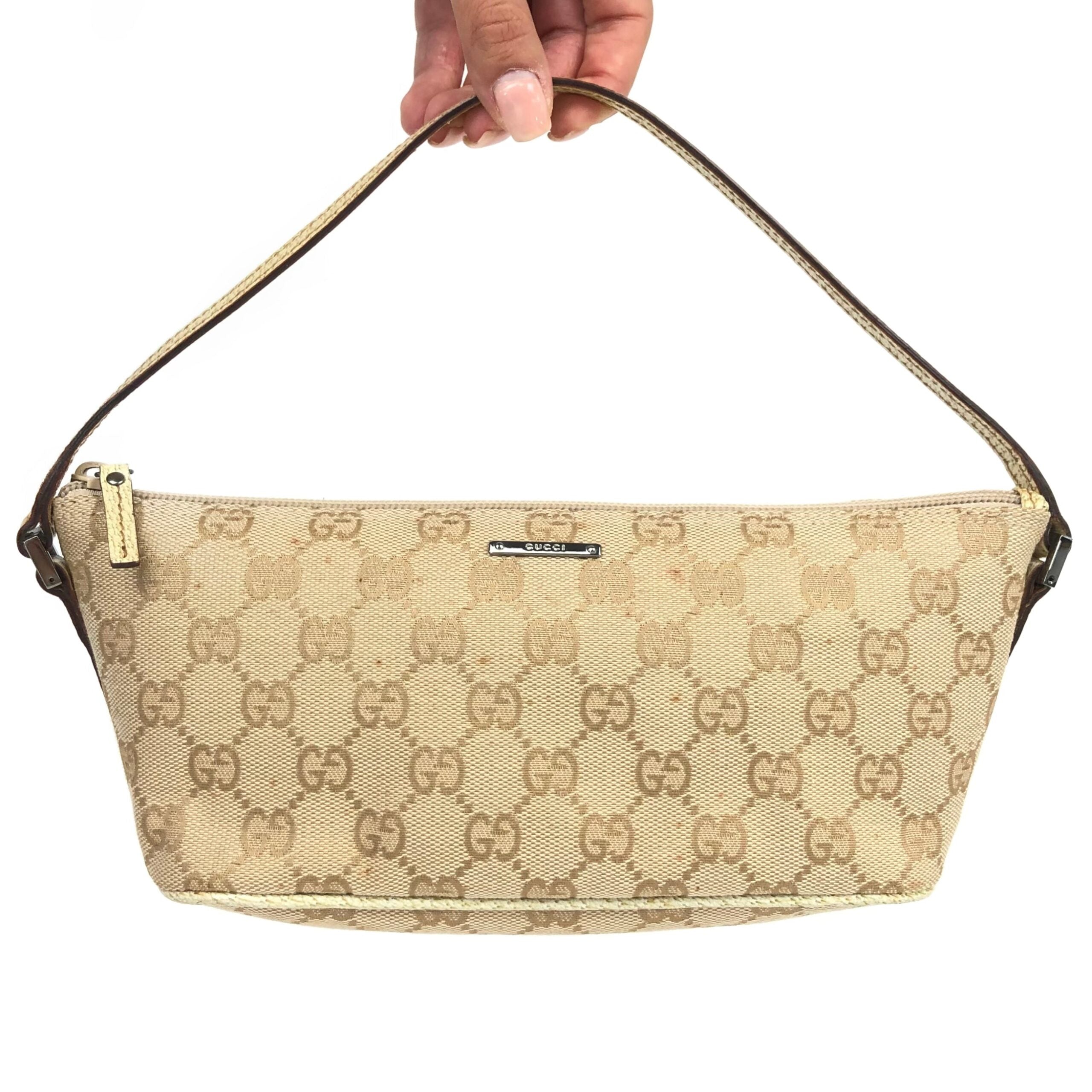 GUCCI MONOGRAM SHOULDER BAG