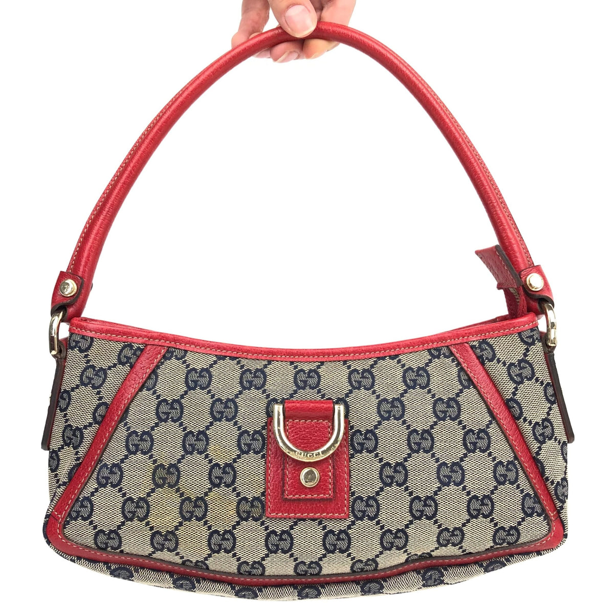 GUCCI MONOGRAM SHOULDER BAG