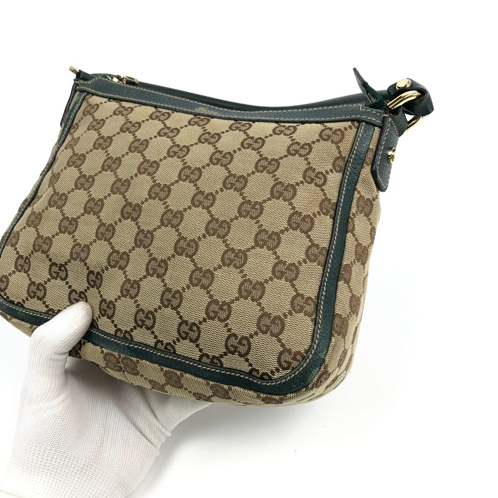 GUCCI MONOGRAM SHOULDER BAG