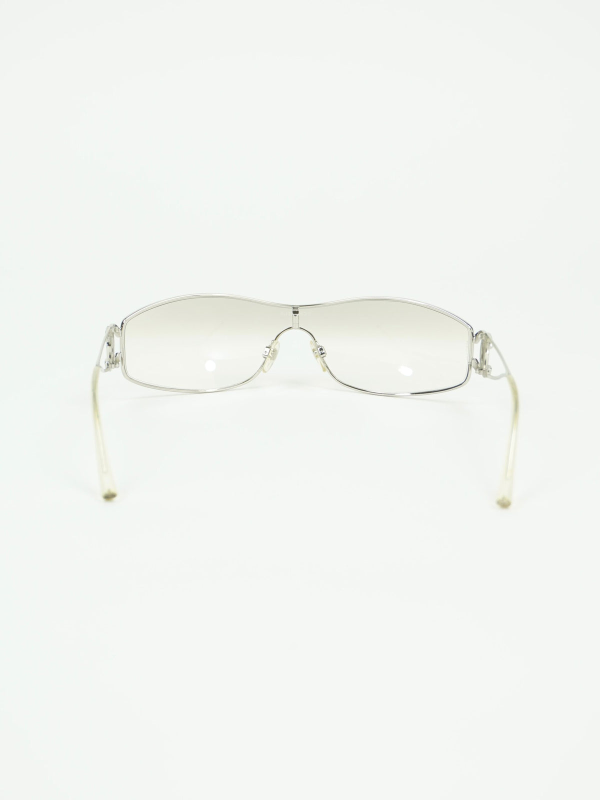 CHANEL RHINESTONE CC LOGO SUNGLASSES