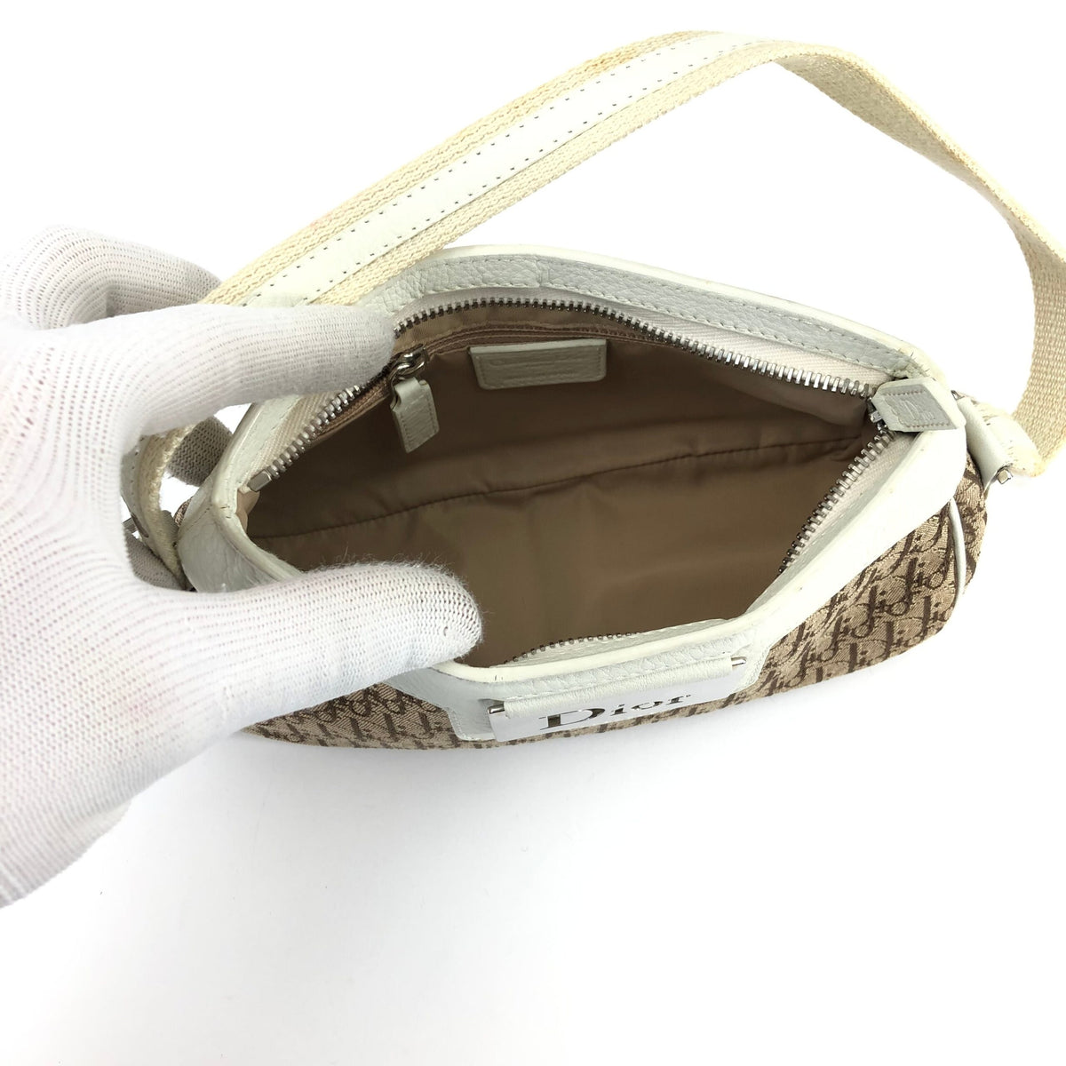 CHRISTIAN DIOR MINI COLUMBUS SHOULDER BAG