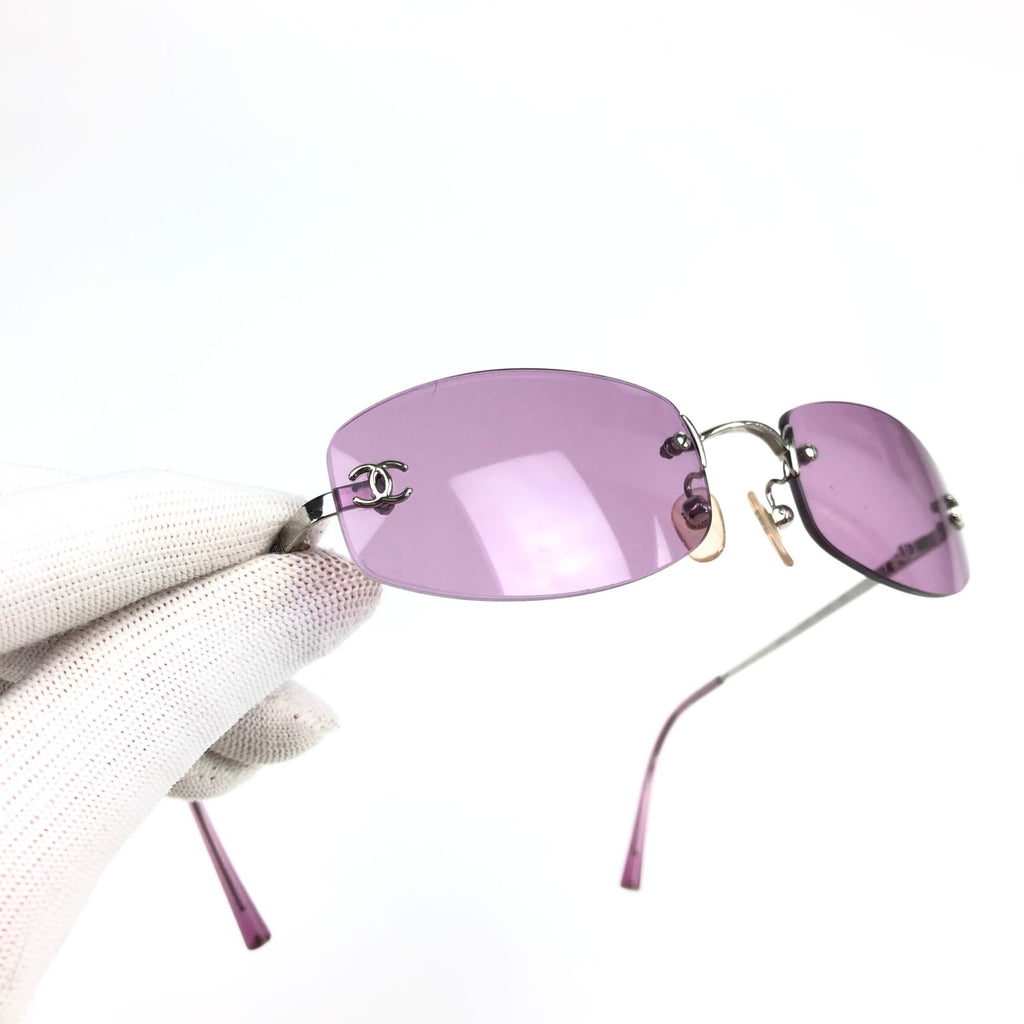 CHANEL RIMLESS SUNGLASSES