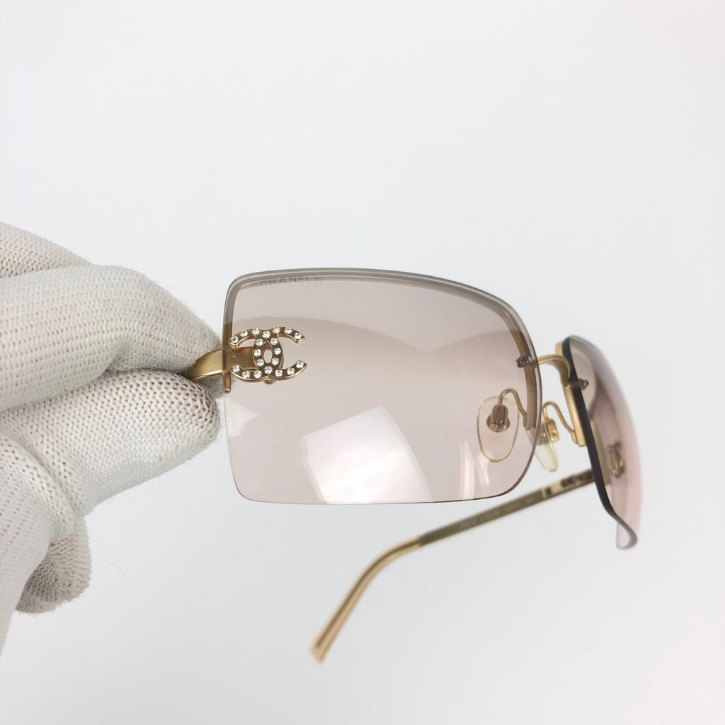 CHANEL RIMLESS SUNGLASSES
