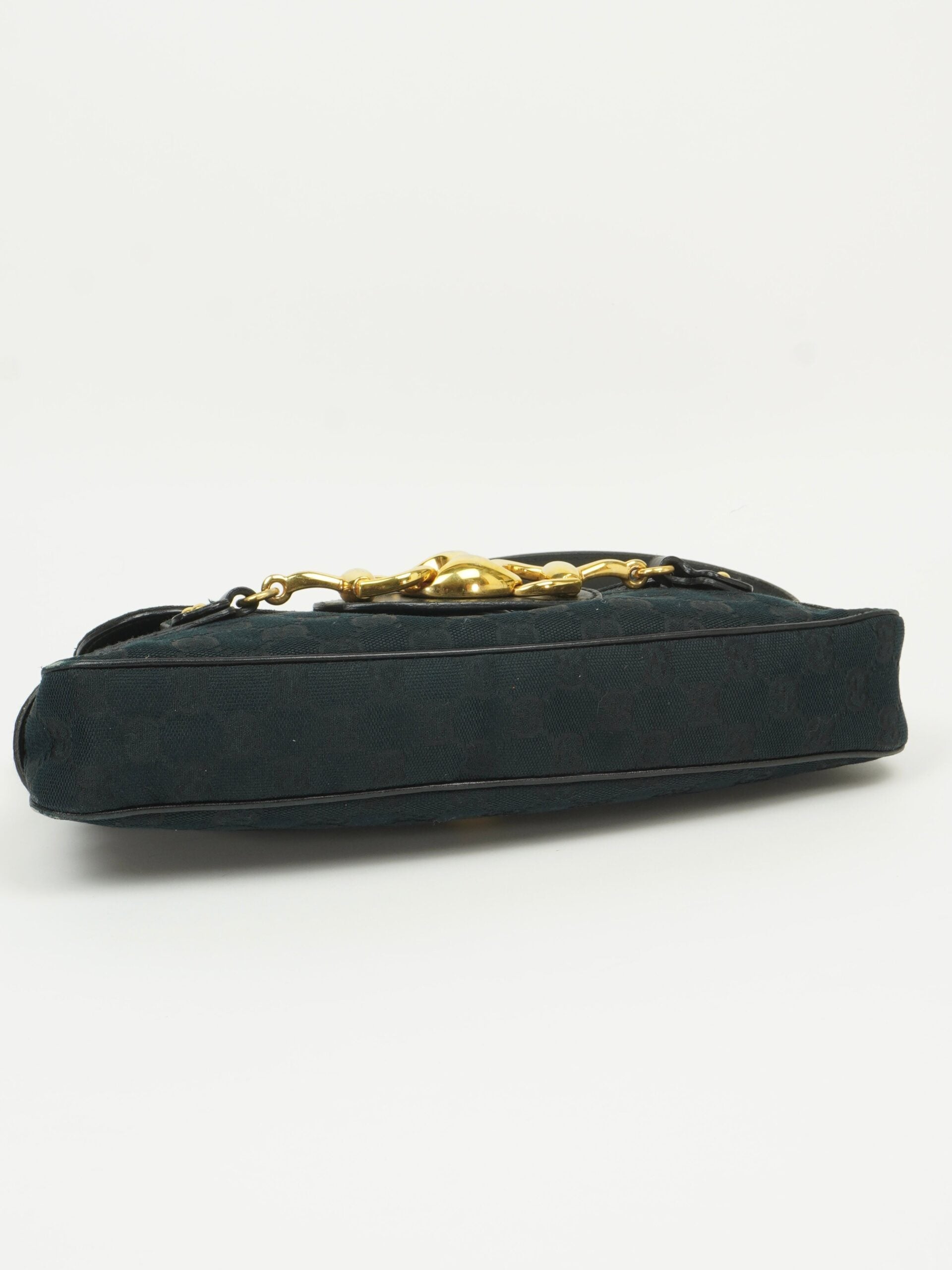 GUCCI MONOGRAM HORSEBIT BAG