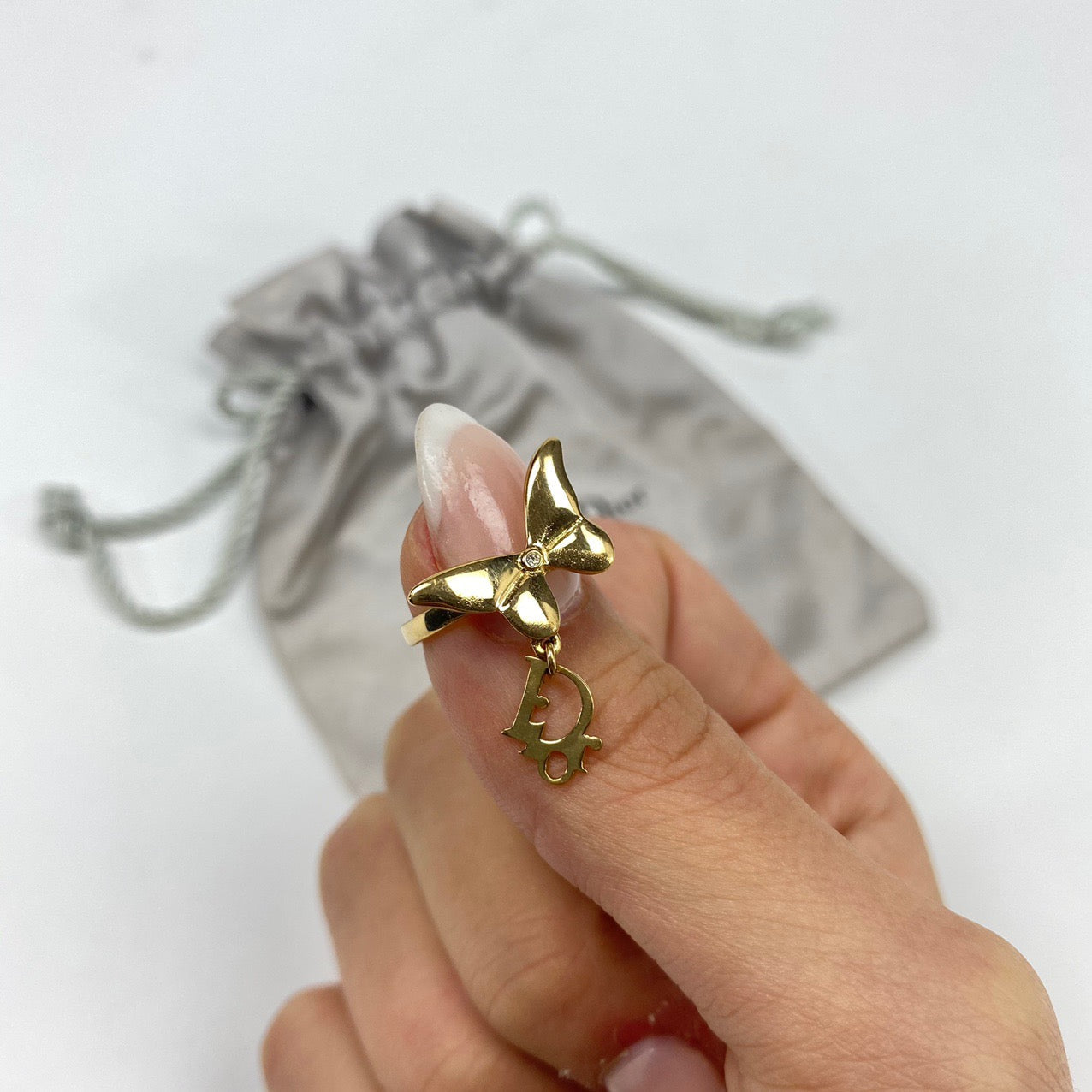 CHRISTIAN DIOR MONOGRAM RING