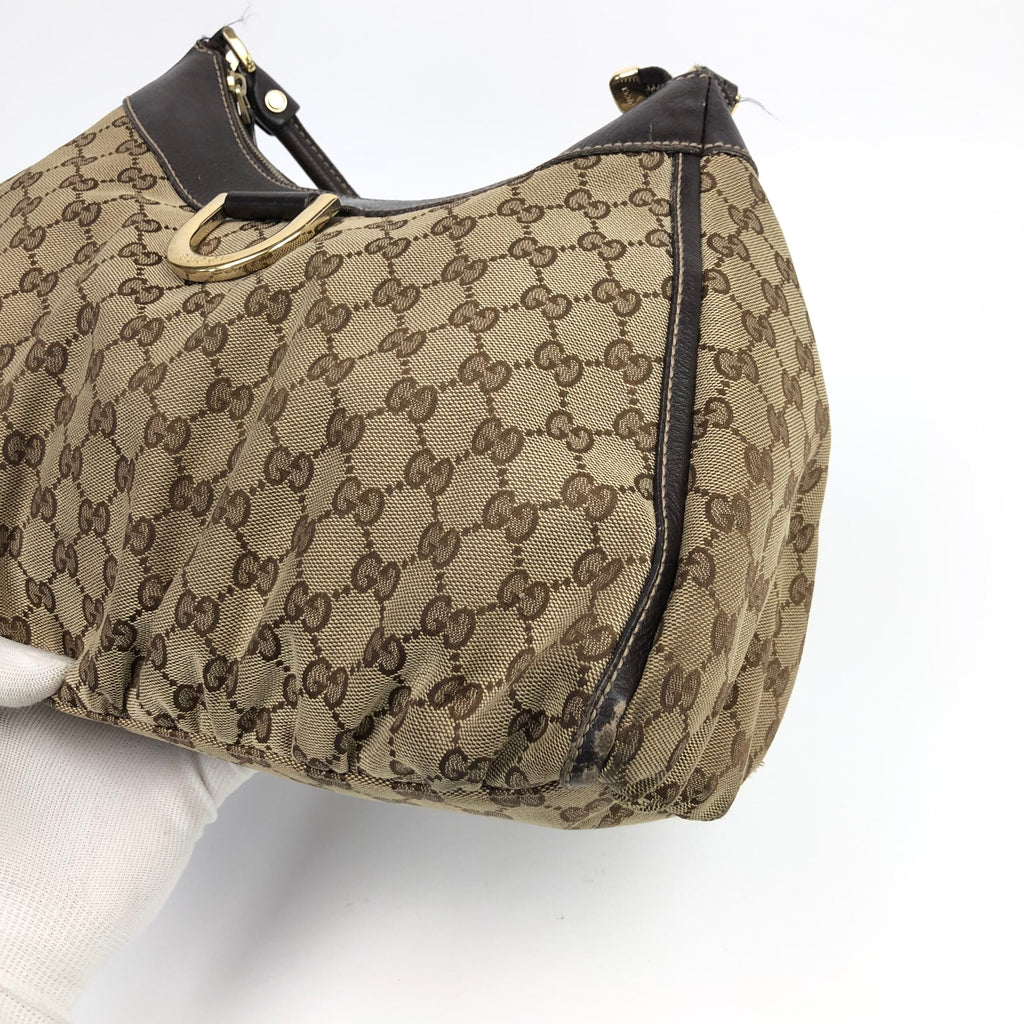GUCCI MONOGRAM ABBEY BAG