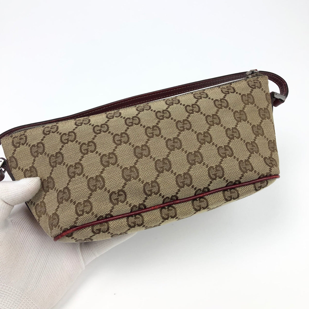 GUCCI MONOGRAM SHOULDER BAG