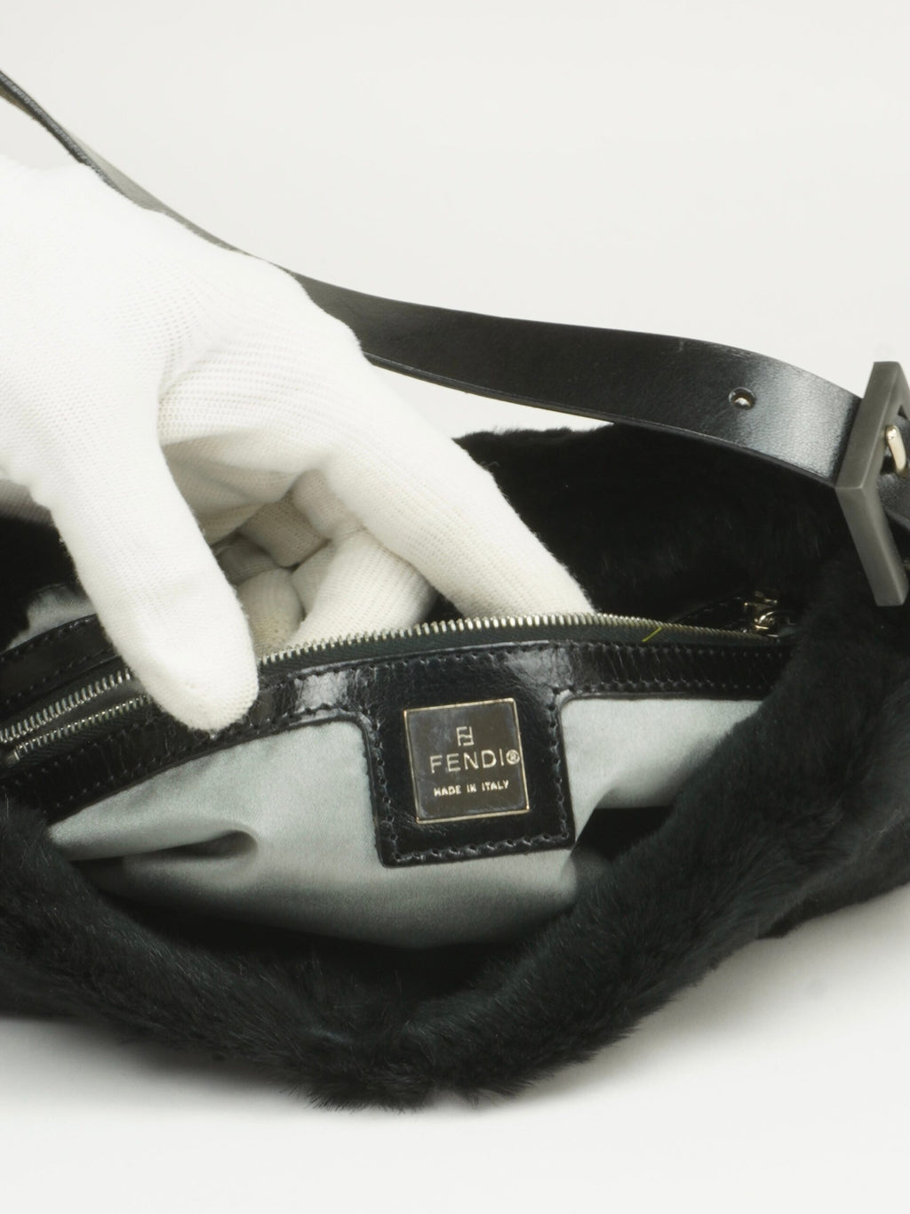 FENDI FUR BAGUETTE