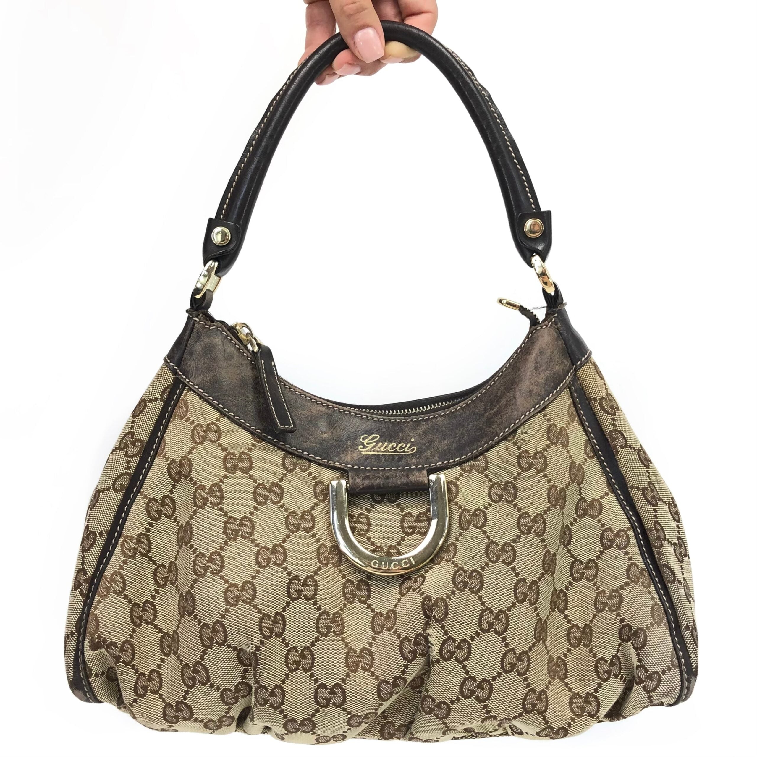 GUCCI MONOGRAM ABBEY SHOULDER BAG