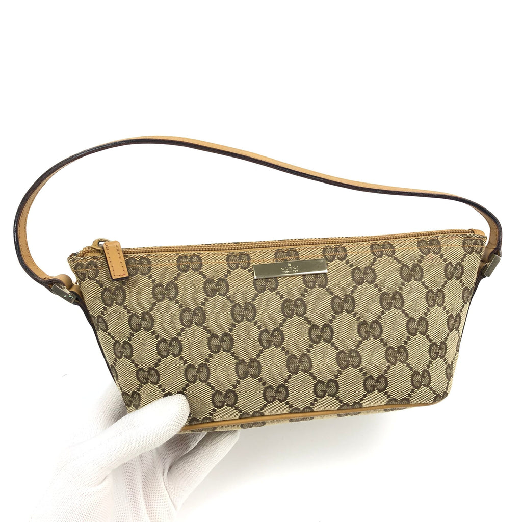 GUCCI MONOGRAM SHOULDER BAG