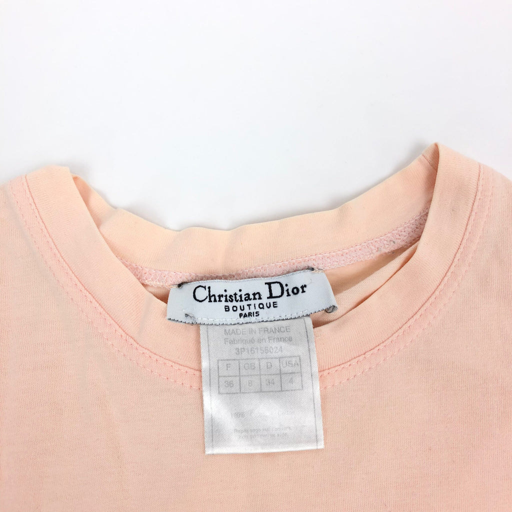 CHRISTIAN DIOR DENIM PRINT T-SHIRT
