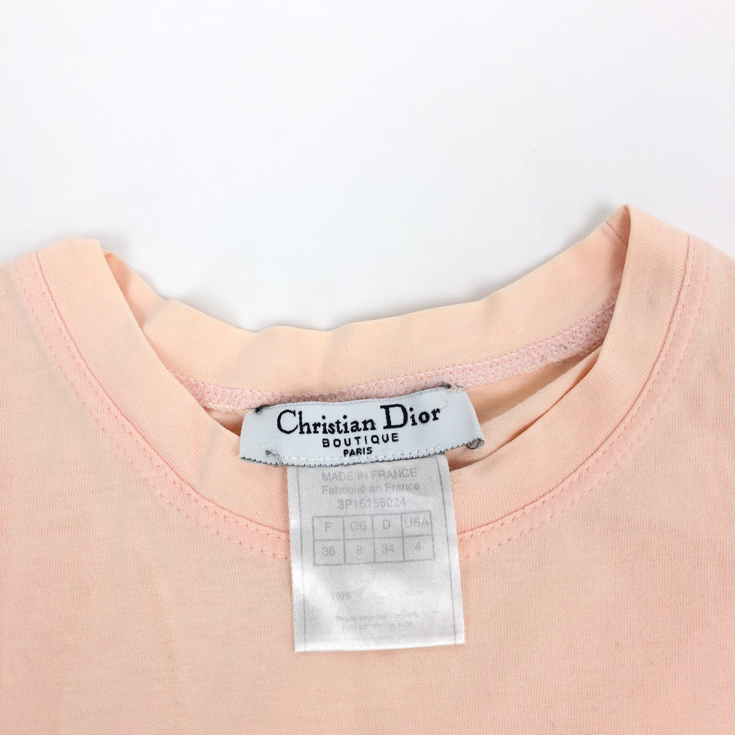 CHRISTIAN DIOR DENIM PRINT T-SHIRT