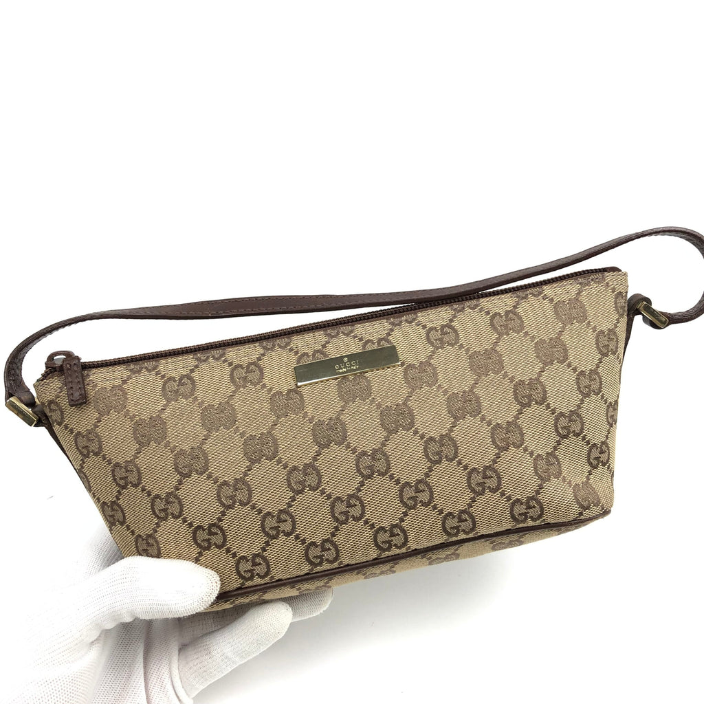 GUCCI MONOGRAM SHOULDER BAG