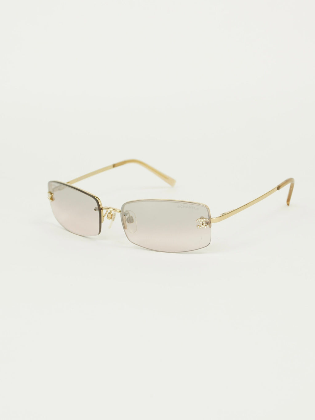 CHANEL RHINESTONE SUNGLASSES
