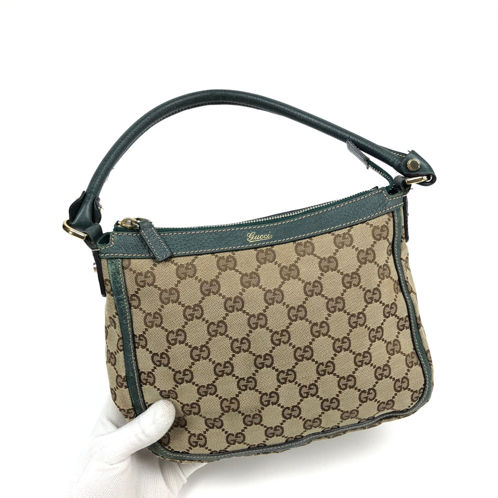 GUCCI MONOGRAM SHOULDER BAG