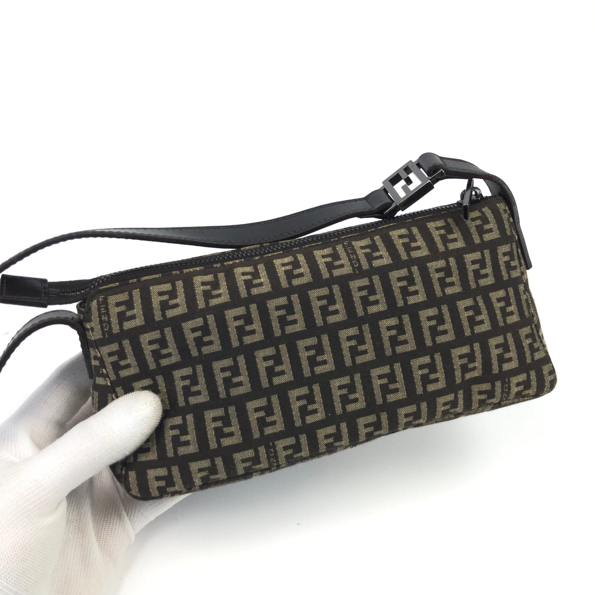 FENDI ZUCCA SHOULDER BAG